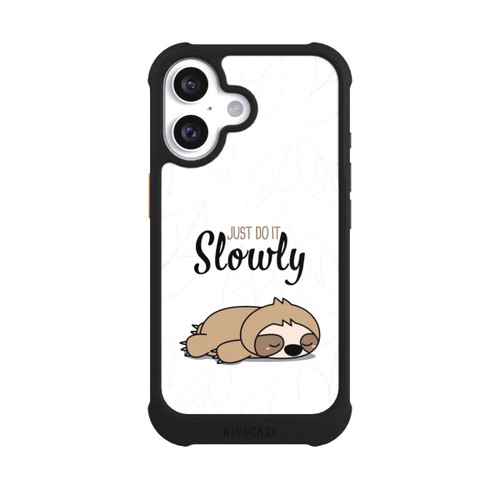 Apple iPhone 16 NIVOmax Just Do It Slowly Sloth