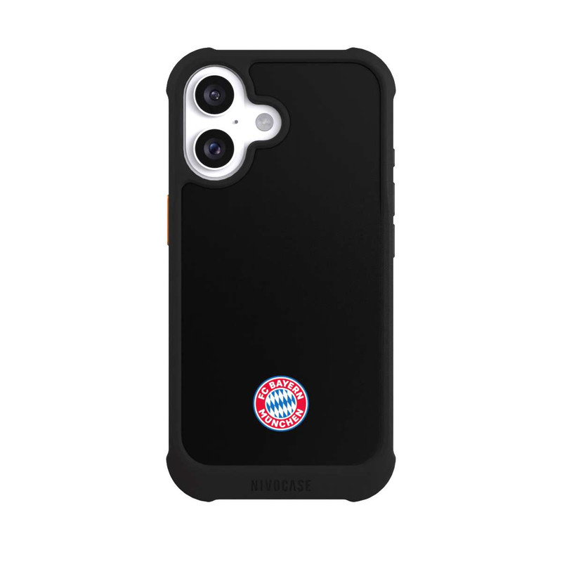 iPhone 16 NIVOmax Klassisches FCB Logo Klein