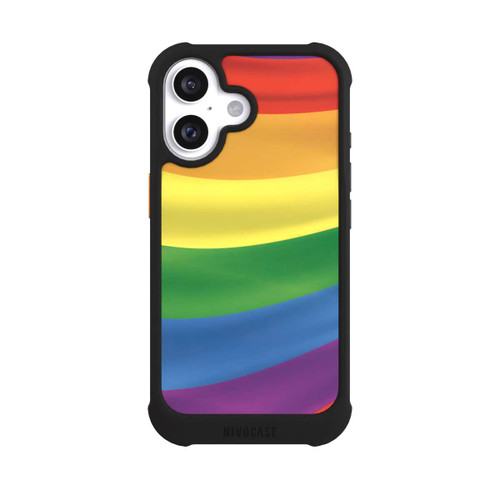 Apple iPhone 16 NIVOmax Pride Flagge