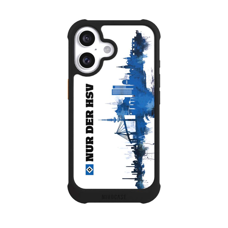 iPhone 16 NIVOmax Silhouette - Nur der HSV