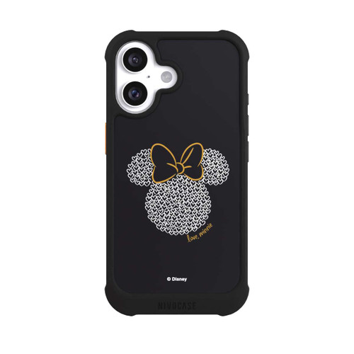 Apple iPhone 16 NIVOmax Minnie Black and White