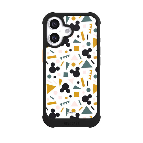 Apple iPhone 16 NIVOmax Mickey Geometric Pattern