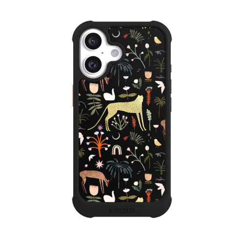 Apple iPhone 16 NIVOmax Wild garden letters by Léa Le Pivert