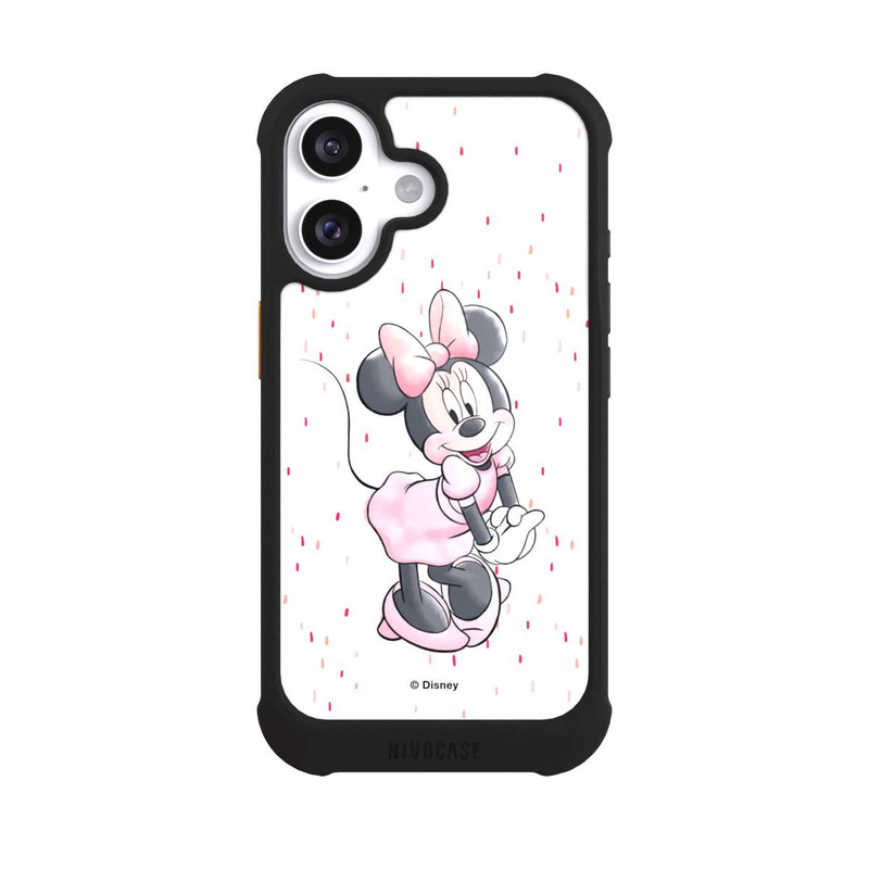 iPhone 16 NIVOmax Minnie Watercolour Dots