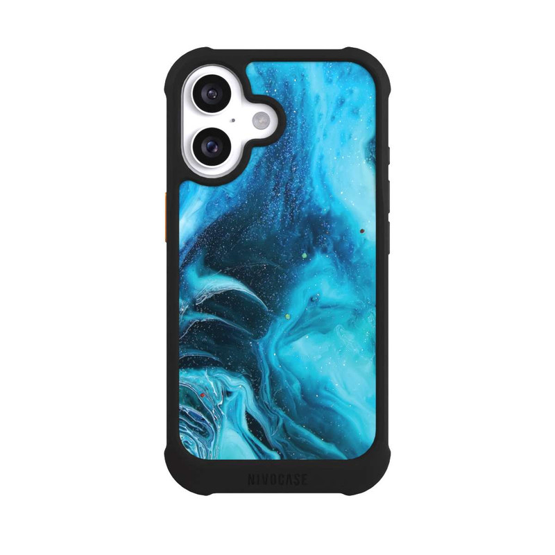 iPhone 16 NIVOmax Flüssig Blau