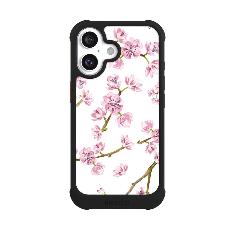 iPhone 16 NIVOmax Kirschblüte Pink