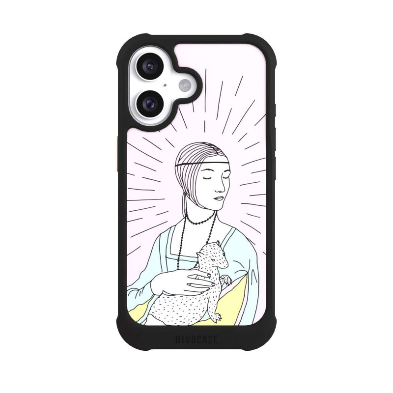 iPhone 16 NIVOmax La dame à l'hermine