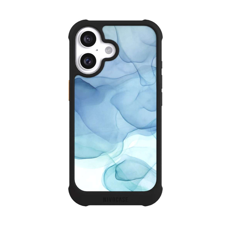 iPhone 16 NIVOmax Liquid Art Cool Morning