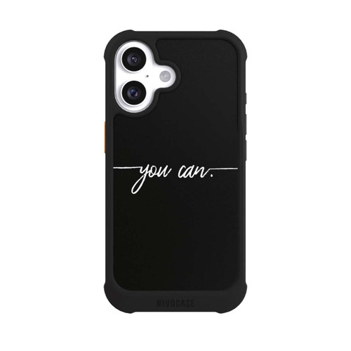 Apple iPhone 16 NIVOmax You Can Schwarz