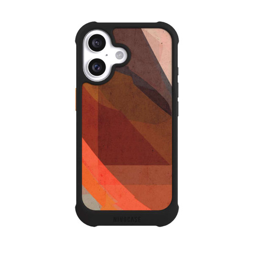Apple iPhone 16 NIVOmax Vague rouge rouille