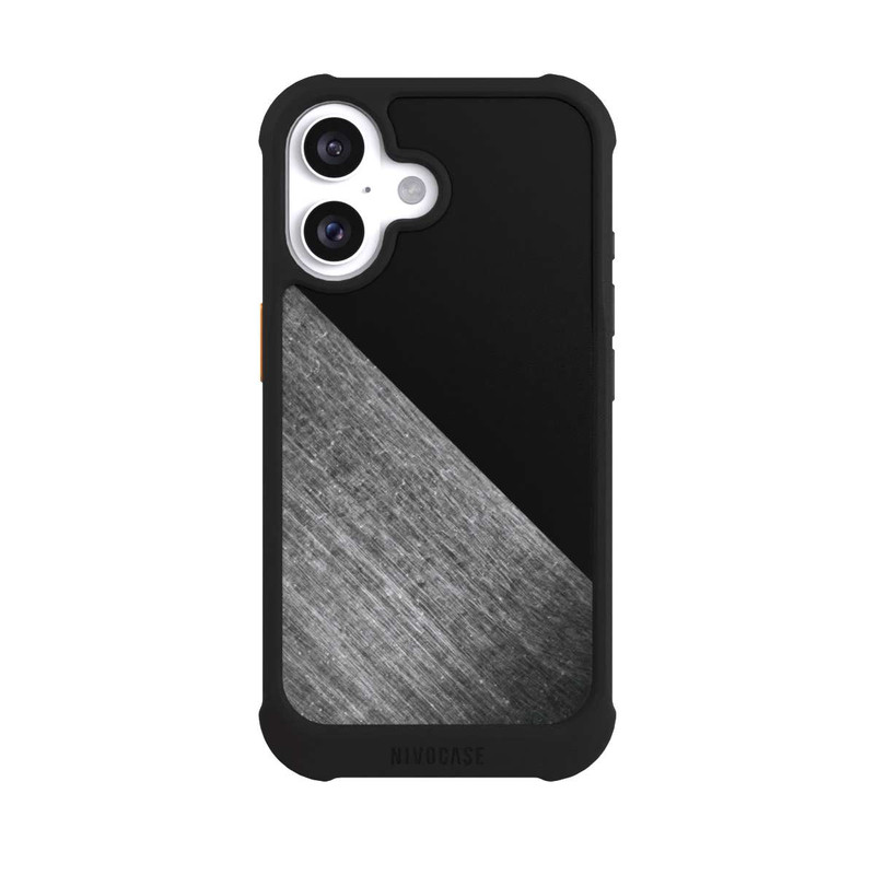 iPhone 16 NIVOmax Metal Schwarz
