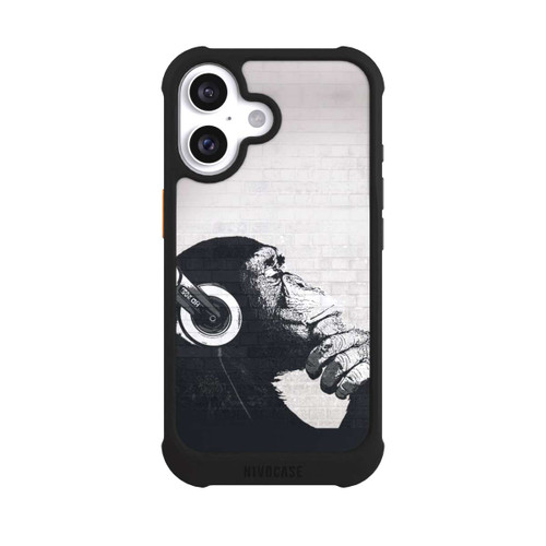 Apple iPhone 16 NIVOmax Musician Monkey
