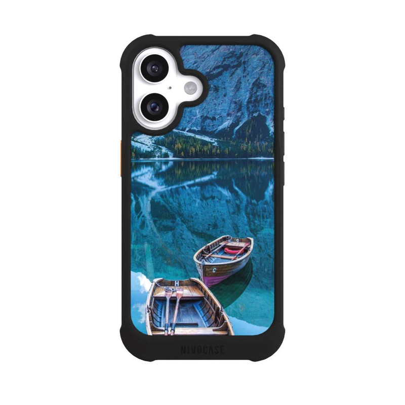 iPhone 16 NIVOmax Nature Lake Boat
