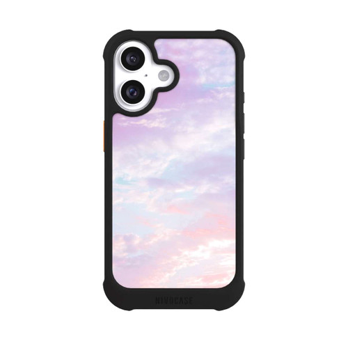 Apple iPhone 16 NIVOmax Cotton Candy Clouds Purple