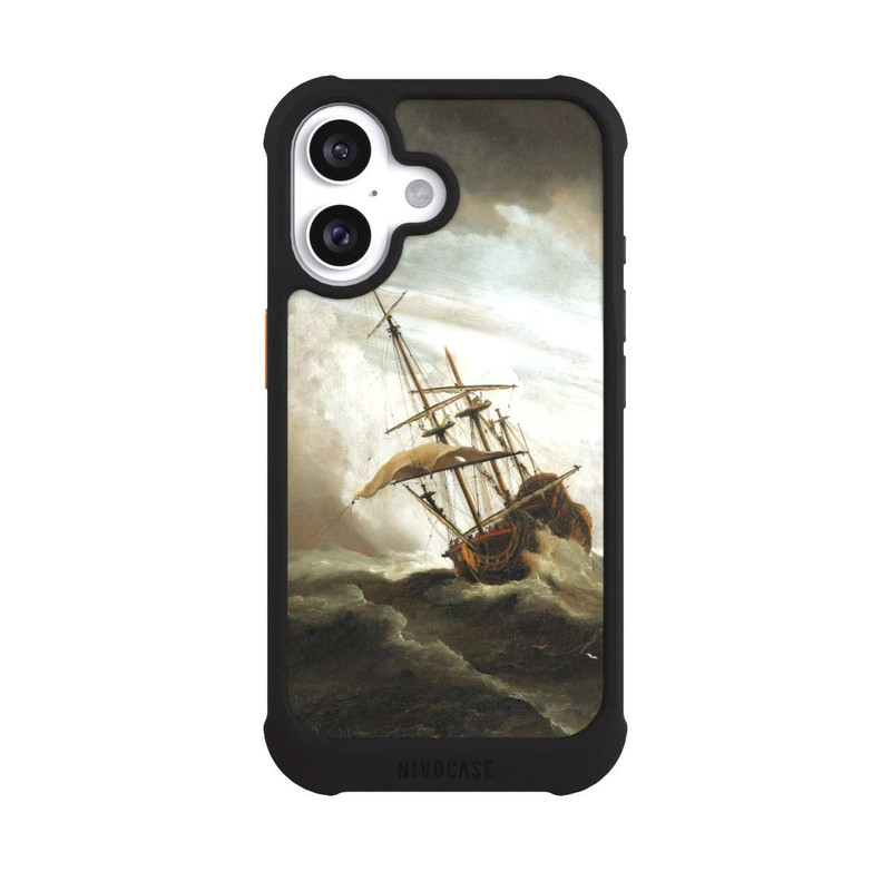 iPhone 16 NIVOmax A Ship on the High Seas Caught by a Squall