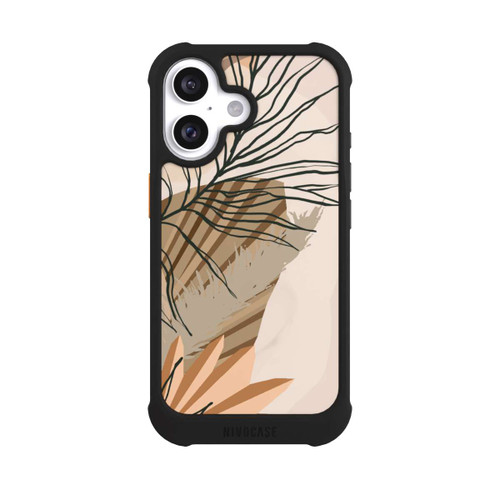 Apple iPhone 16 NIVOmax Line Art Sommer Farn