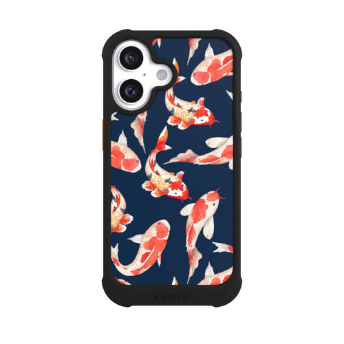 Apple iPhone 16 NIVOmax Coral Fish on Blue Background
