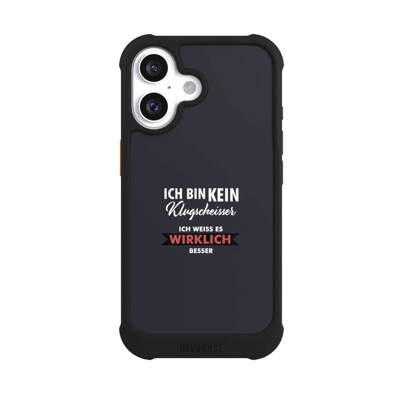 iPhone 16 NIVOmax Ich bin kein Klugscheisser