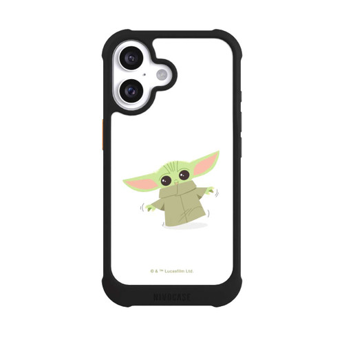 Apple iPhone 16 NIVOmax Baby Yoda läuft