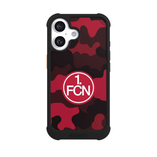  NIVOmax FCN Logo Weiß in Roter Tarnung