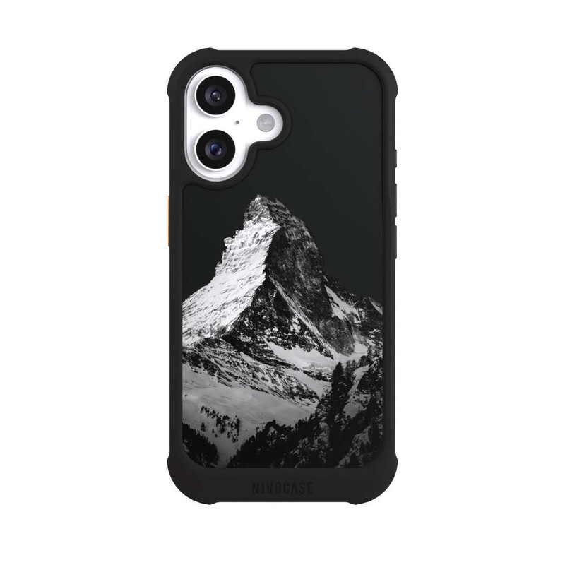 iPhone 16 NIVOmax Schneebedeckte Berge