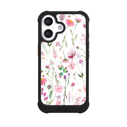 Apple iPhone 16 NIVOmax Rosa Blumenwiese
