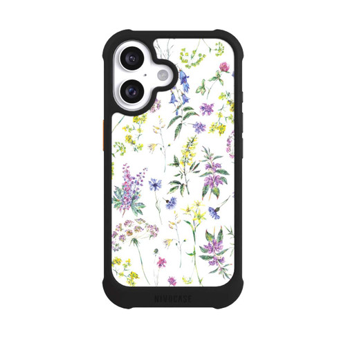 Apple iPhone 16 NIVOmax Wald und Wiesenblumen