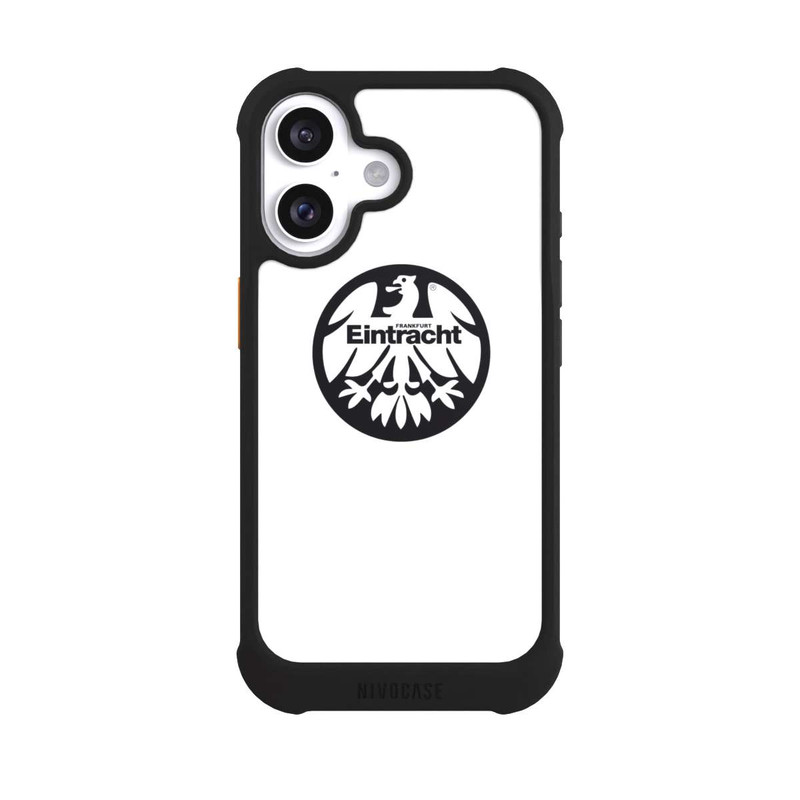 iPhone 16 NIVOmax Logo Adler 1980 Schwarz