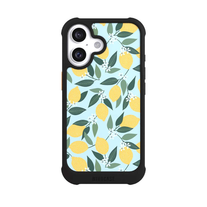 iPhone 16 NIVOmax Zitronen-Thema