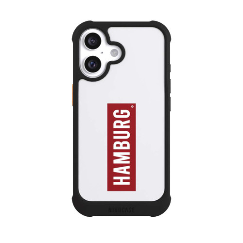 Apple iPhone 16 NIVOmax HSV Hamburg Rot Weiss