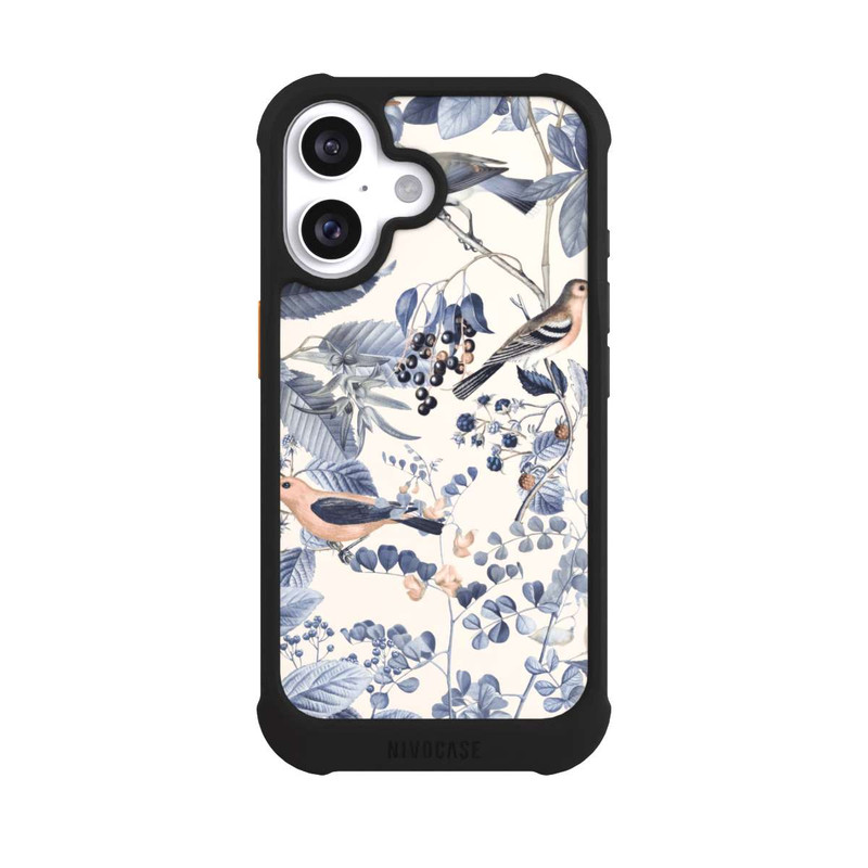 iPhone 16 NIVOmax Birds And Berries Beige
