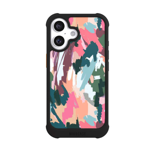 Apple iPhone 16 NIVOmax Abstract Artistic Texture Pink