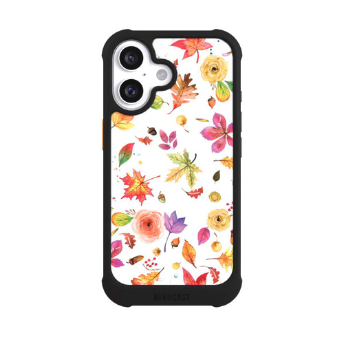 Apple iPhone 16 NIVOmax Autumn Flowers Leaves