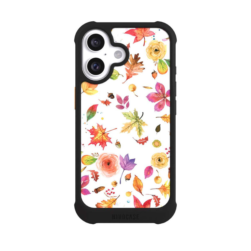 iPhone 16 NIVOmax Autumn Flowers Leaves