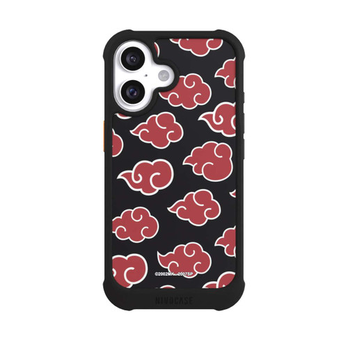 Apple iPhone 16 NIVOmax Akatsuki Pattern Black Big