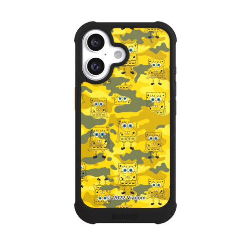 Apple iPhone 16 NIVOmax Spongebob-Army Design