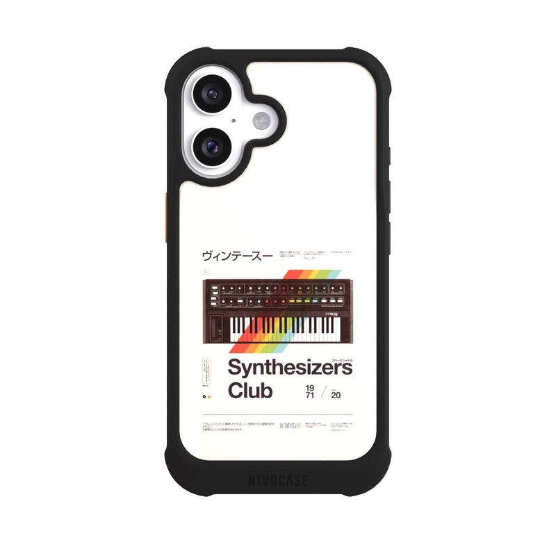 iPhone 16 NIVOmax Synthe Club Print