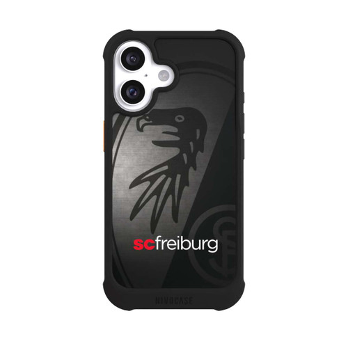 NIVOmax Dot Metall Hintergrund mit dem Schriftzug SC Freiburg