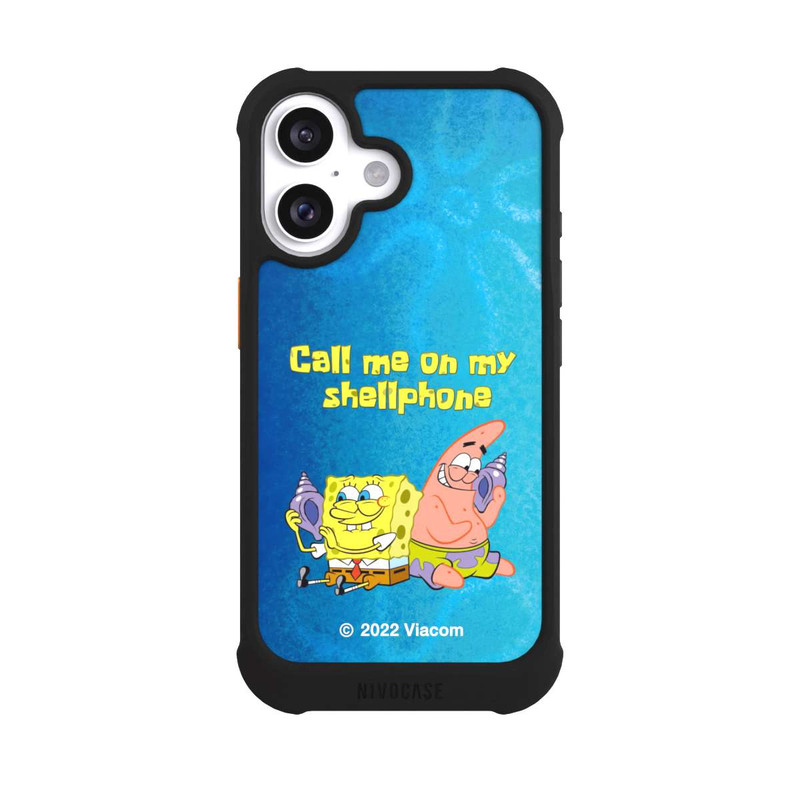 iPhone 16 NIVOmax Spongebob - Call Me On My Shellphone