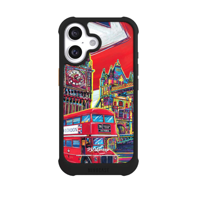 iPhone 16 NIVOmax London City Art By P.D. Moreno