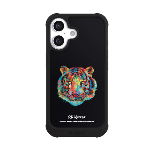 Apple iPhone 16 NIVOmax Tiger Art By P.D. Moreno