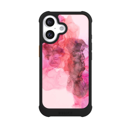 Apple iPhone 16 NIVOmax Alcohol Ink Fuchsia Fantasy