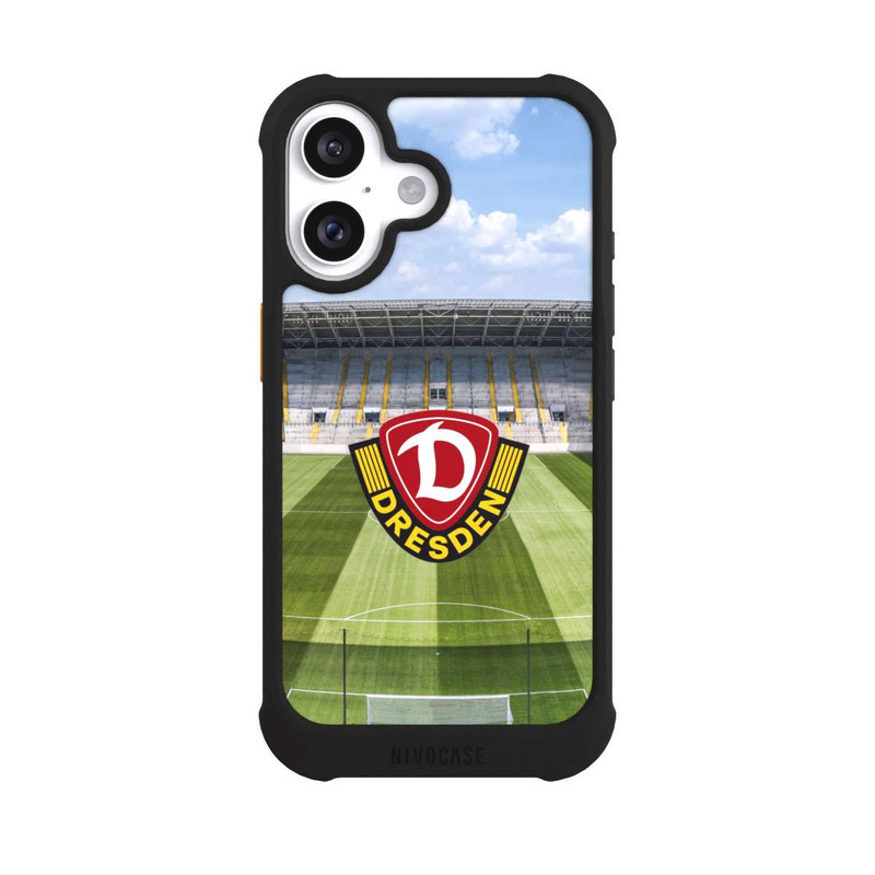 iPhone 16 NIVOmax Dynamo Dresden Stadionfeld