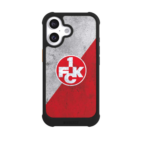Apple iPhone 16 NIVOmax 1.FC Kaiserslautern-Beton Logo red