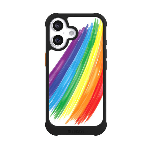 Apple iPhone 16 NIVOmax Rainbow Paint Brush