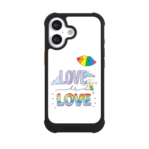 Apple iPhone 16 NIVOmax Love Is Love Rainbow