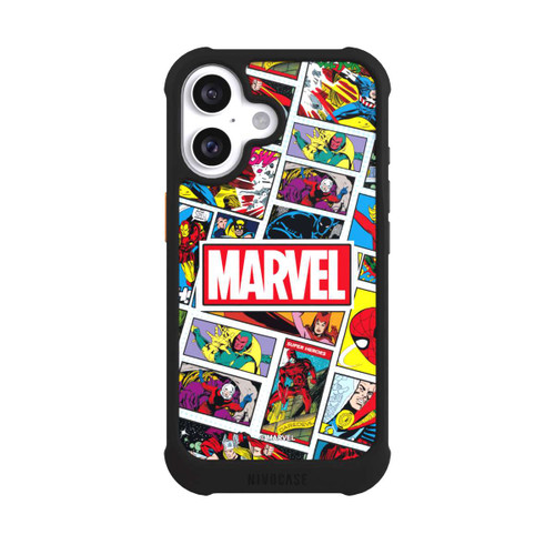 Apple iPhone 16 NIVOmax Marvel Comic Pattern