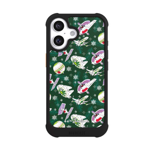 Apple iPhone 16 NIVOmax Merry Force Be With You Star Wars-Green