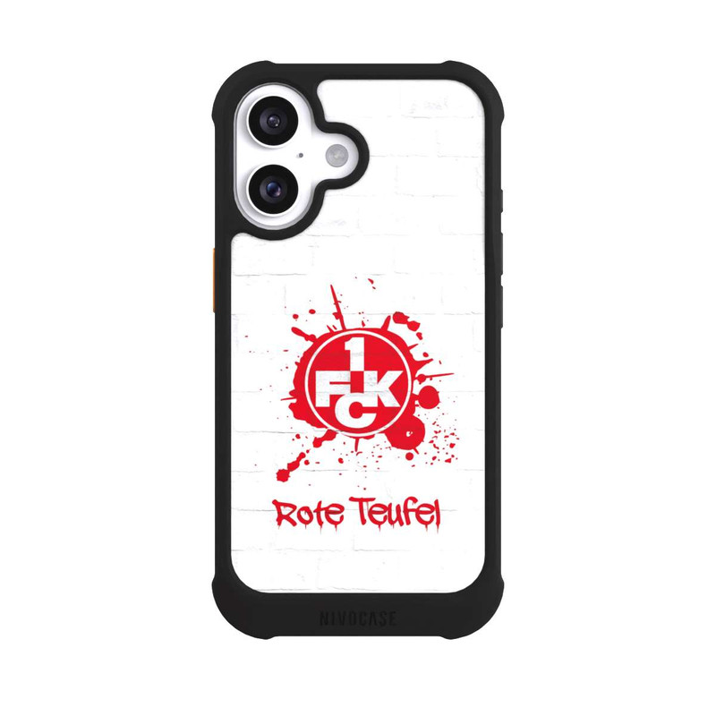 iPhone 16 NIVOmax Rote Teufel Splash