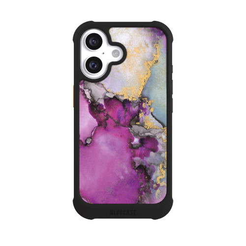 Apple iPhone 16 NIVOmax Alcohol Ink Art Pink